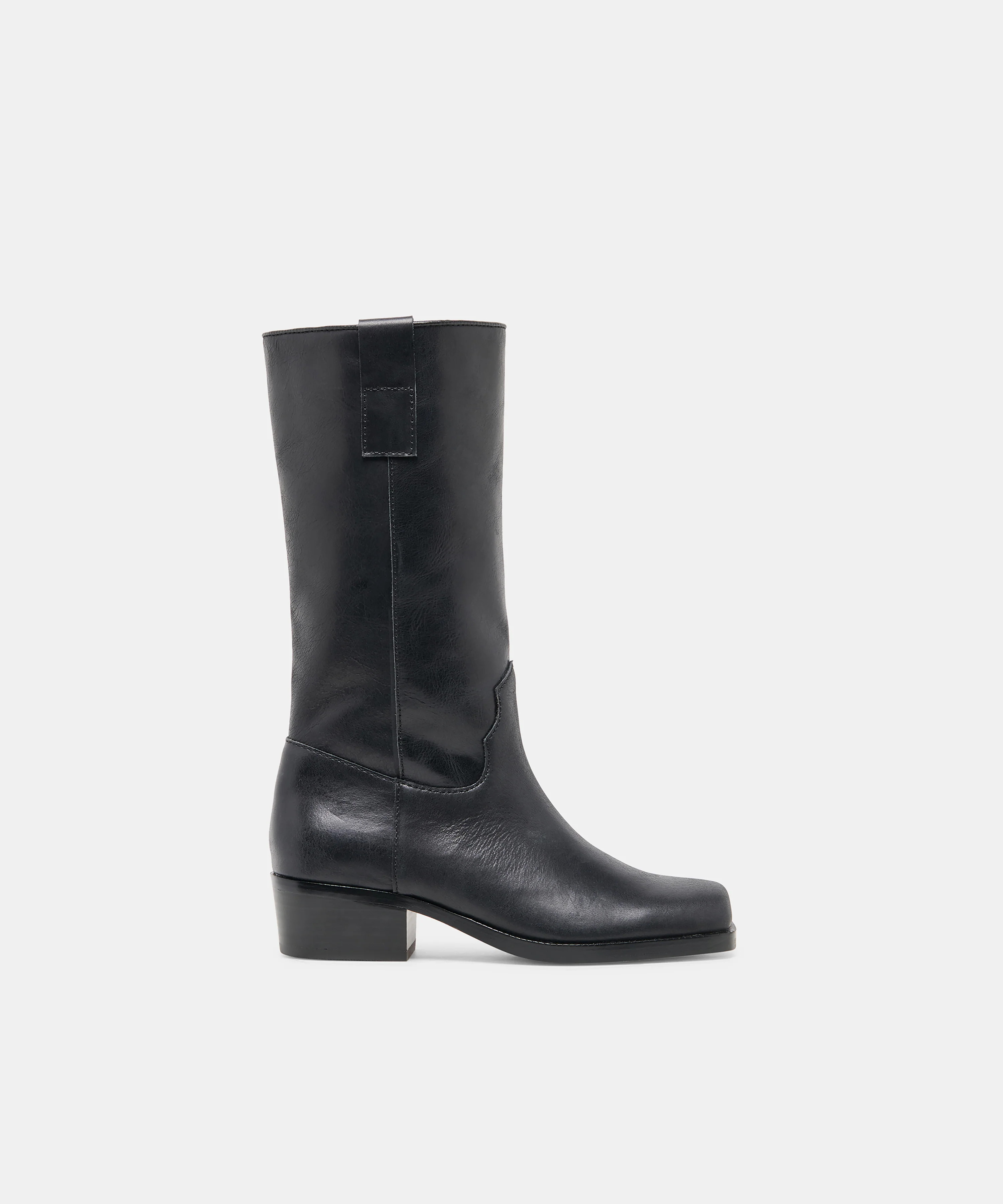 Romie Black Leather Boots | Dolce Vita | DolceVita.com