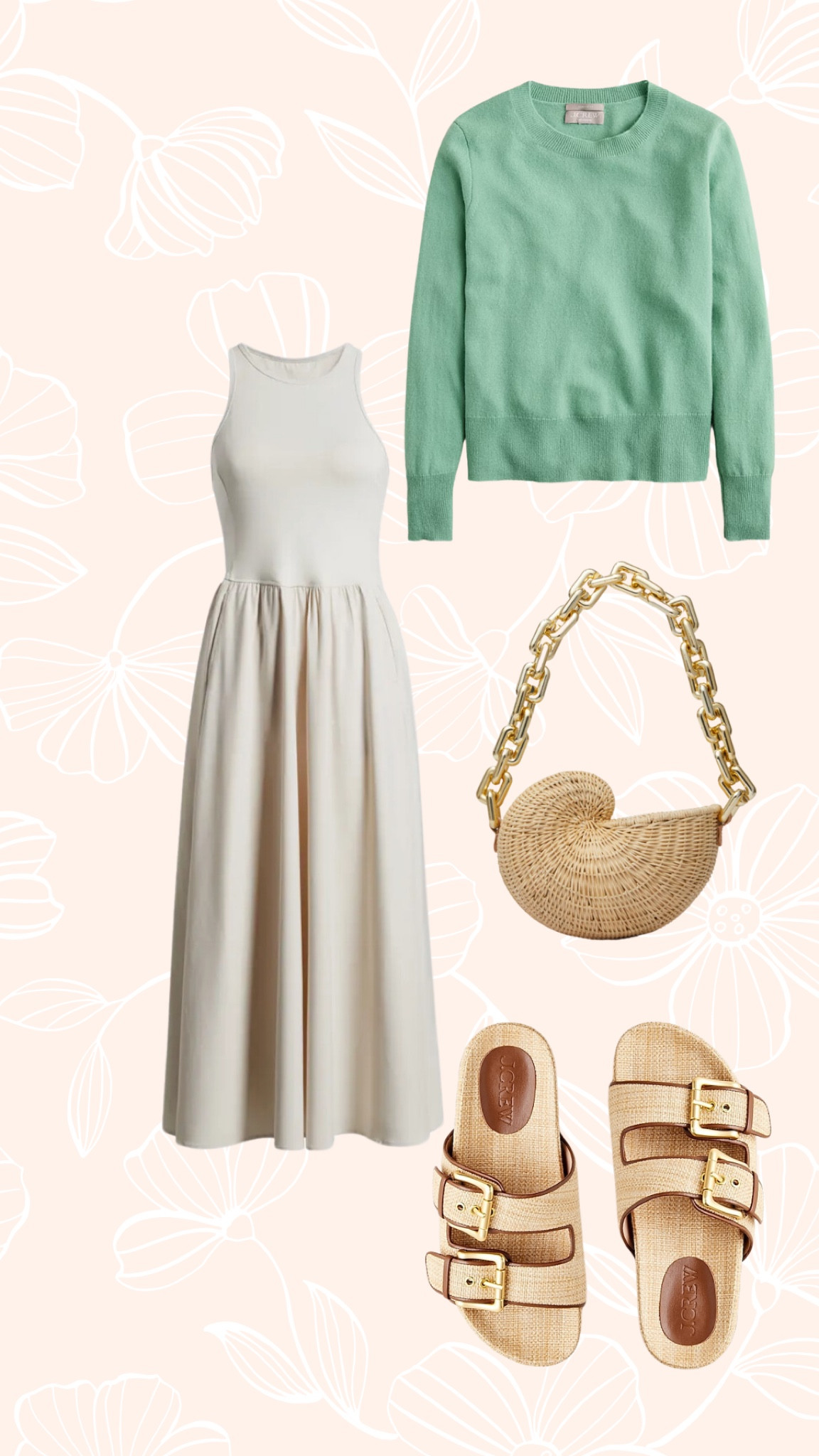 This is how I’d style this $60 Nordstrom dress 
Cashmere sweater layered and on sale 30% off

#LTKFindsUnder100 #LTKxNSale #LTKSummerSales