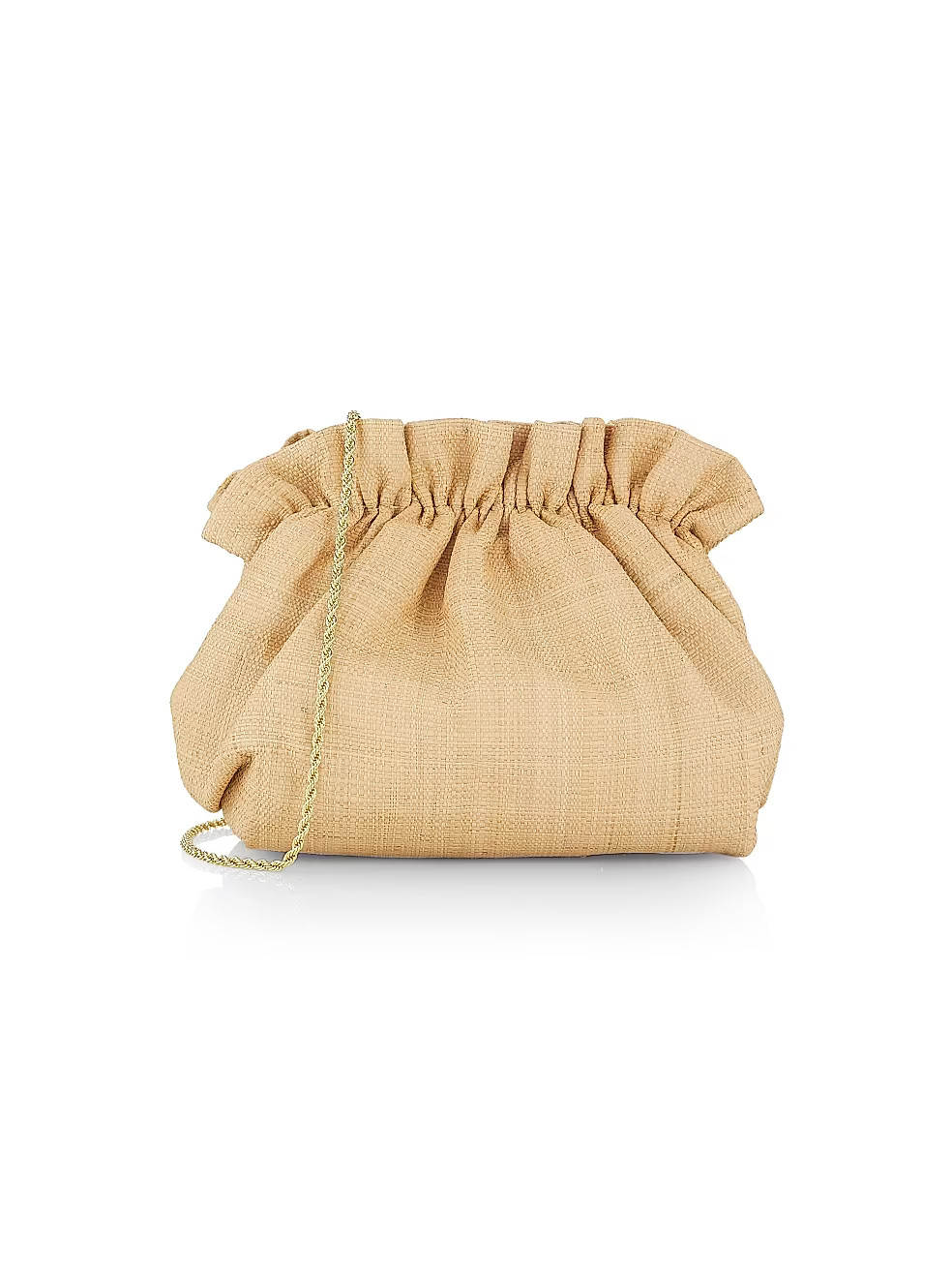 Loeffler Randall Willa Raffia Clutch-On-Chain | Saks Fifth Avenue