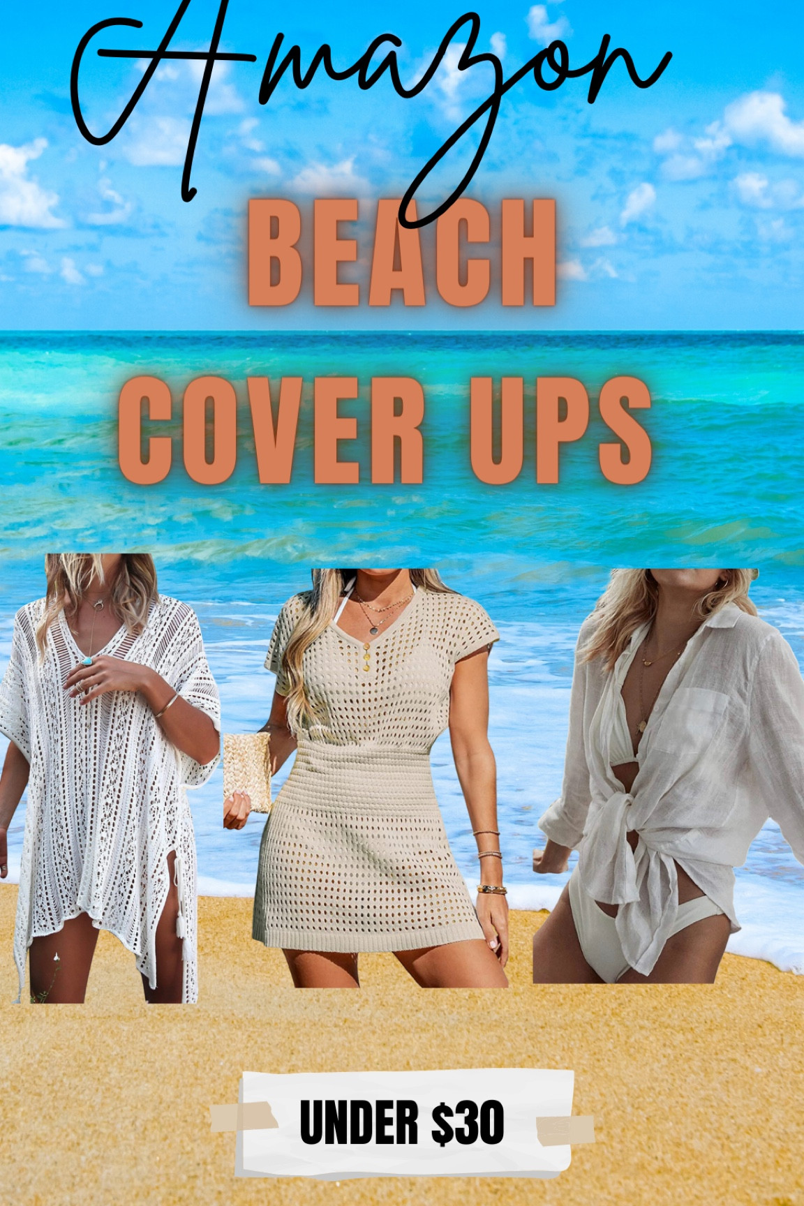 These Amazon beach cover ups are so cute!

Swimsuit cover up, beach cover up, linen cover up, crochet beach cover up, Amazon fashion find

#LTKunder50 #LTKswim #LTKFind