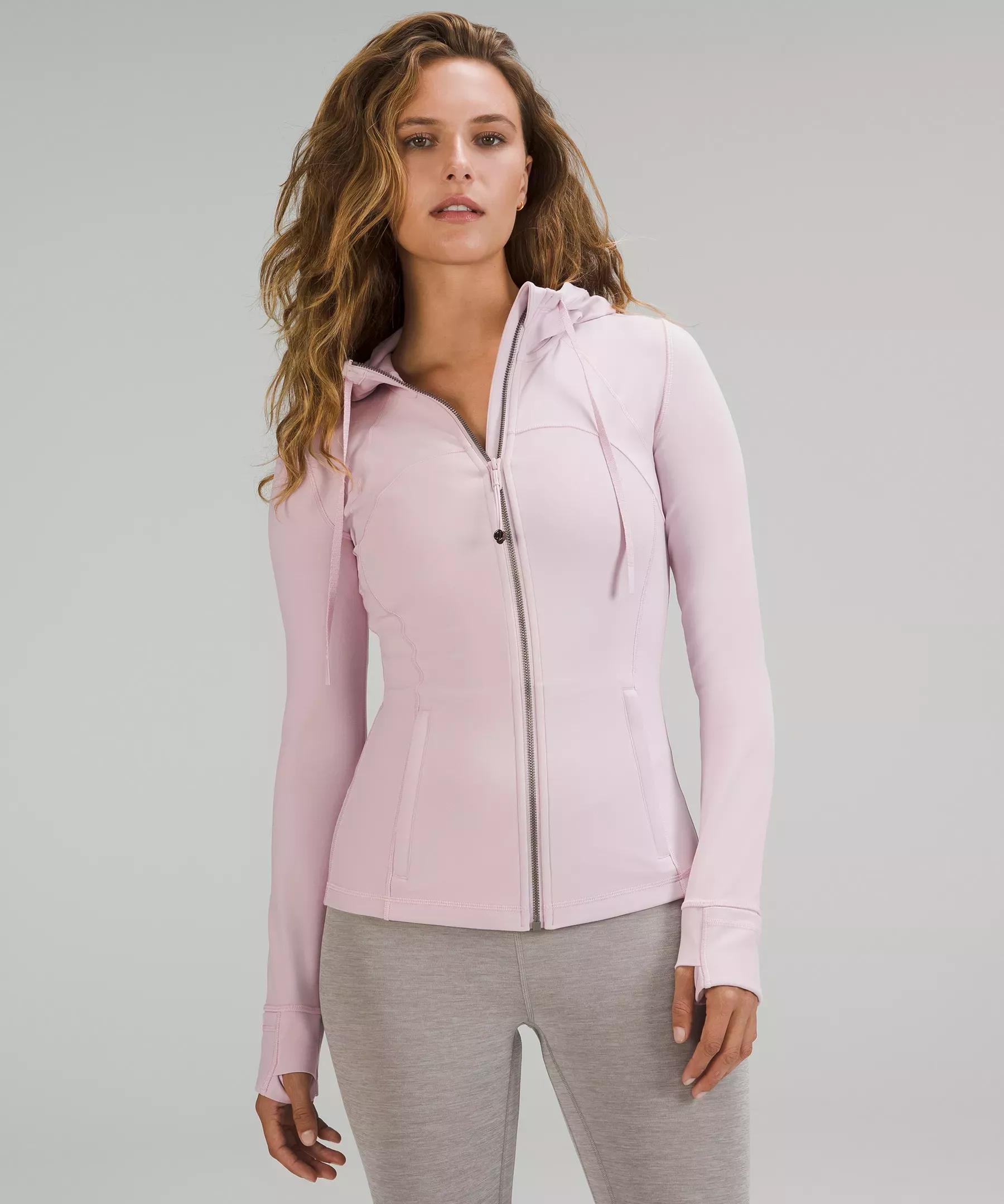 Lululemon Hooded Define Jacket Pink Taupe