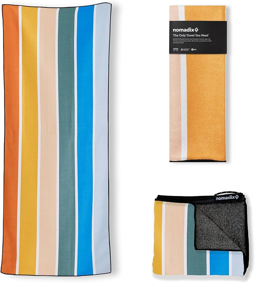 Nomadix Original Towel - Perfect for Beach, Pool, Travel, Camping, Yoga - Made with Recycled Mate... | Amazon (US)