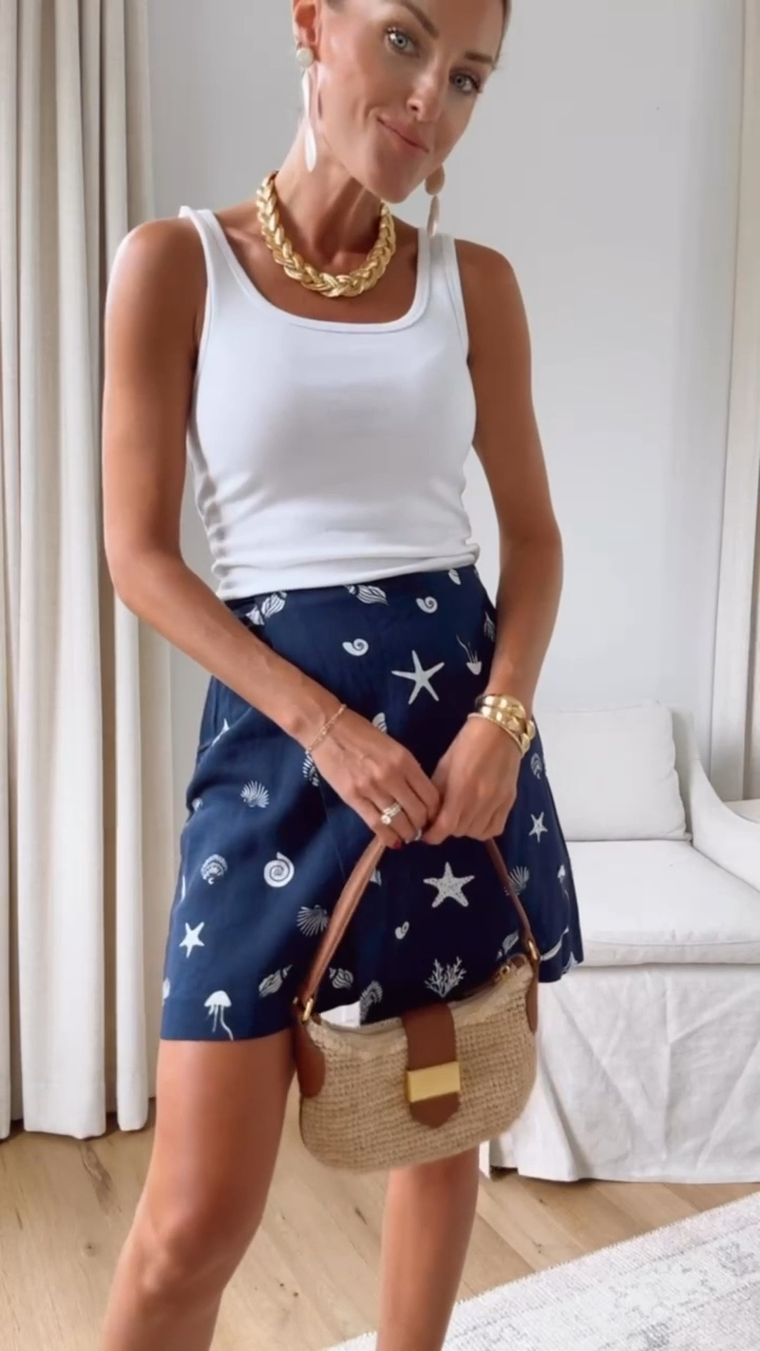 This outfit would be so cute for the Fourth of July!! Wearing XS.

Loverly Grey, Target find, seashell print, summer fashion, summer outfit ideas, vacation outfit ideas 

#LTKSummerEdit #LTKFindsUnder50 #LTKStyleTip