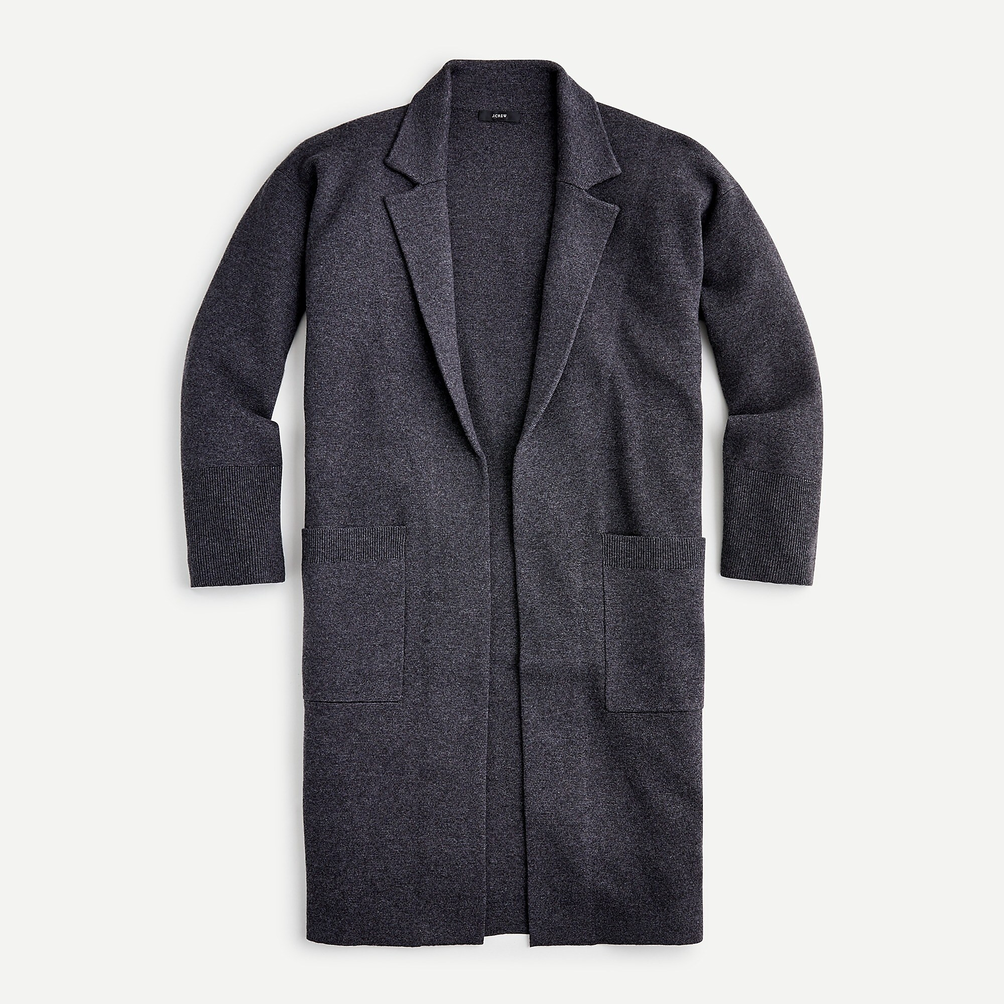 Ella open-front long sweater-blazer | J. Crew US