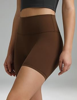 Colorfulkoala Dreamlux No Front Seam High Waist Biker Shorts for Women 6" Inseam Workout Yoga Sho... | Amazon (US)