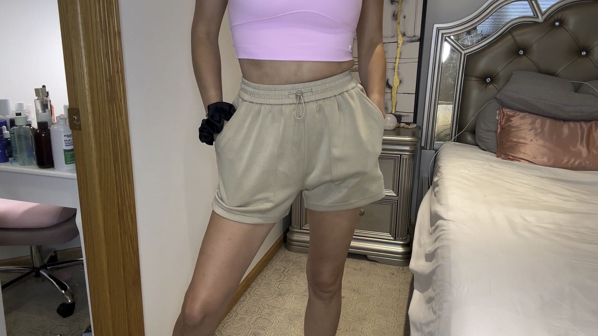 PINSPARK Womens Sweat Shorts Casual Summer Athletic Short Comfy Soft Lounge Bottoms Shorts with Pockets Drawstring, Khaki

#LTKVideo #LTKFitness #LTKTravel