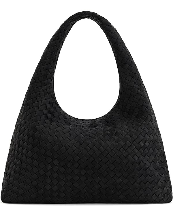 JW PEI Women's Iaura Faux Suede Woven Shoulder Bag | Amazon (US)