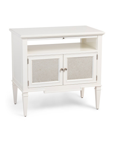32in Michael Louis Two Door Side Table | TJ Maxx