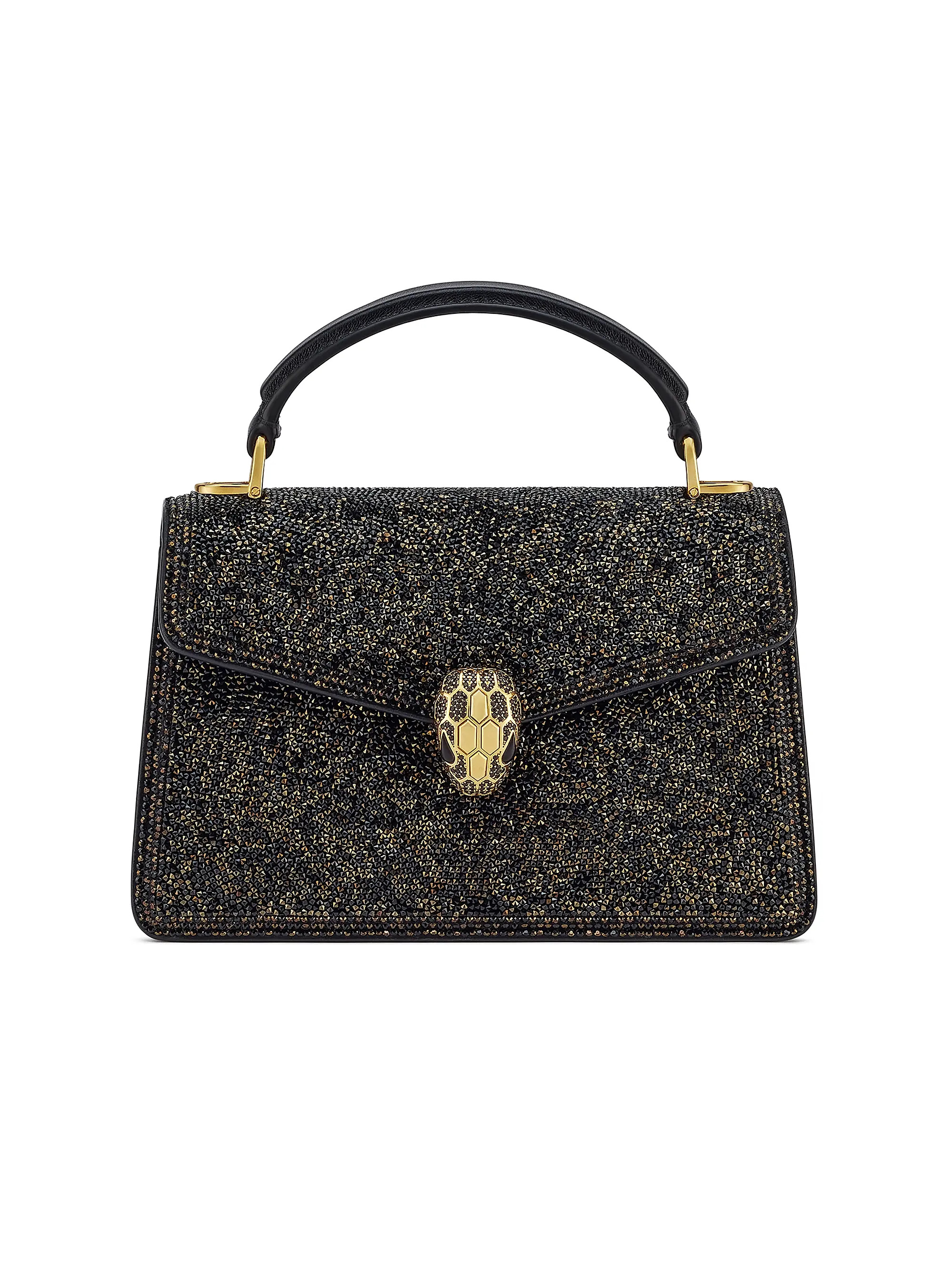 Serpenti Forever Crystal Sparkle Top-Handle Bag | Saks Fifth Avenue