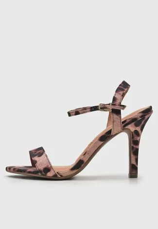 Sandália Vizzano Onça Bege | Dafiti (BR)