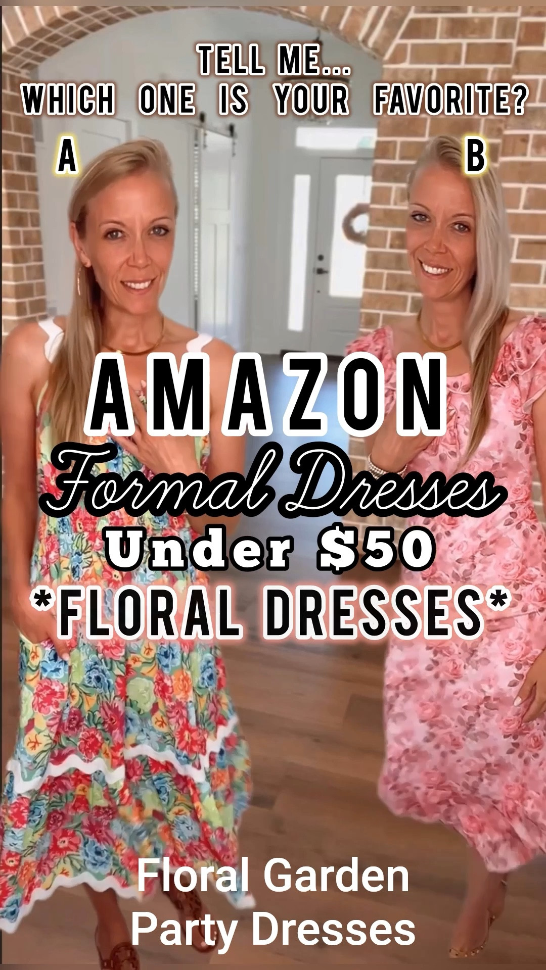POV: You found the perfect floral maxi dresses under $50 on Amazon!
 Whether you’re heading to a garden party or need a wedding guest look, these are comfy, flowy, and so flattering!

I’ve been dubbed the “Amazon 📦 Dress Girl” 👗for a reason — follow me for the best Amazon fashion finds that look like $$$ but don’t break the bank.

❓Which one is your fave — Dress A or Dress B?!

#AmazonFinds #AmazonFashion #MaxiDressStyle #SpringFashion #WeddingGuestLook #GardenPartyOutfit #FloralMaxiDress #BudgetFriendlyFashion #AffordableStyle #AmazonStyleInspo #DressesUnder50 #StyleReels #OOTDInspiration #FashionOnABudget #DressInspo #AmazonMustHaves #FashionReels #InspoLook #AmazonStyleTips

#LTKFindsUnder50 #LTKOver40 #LTKWedding