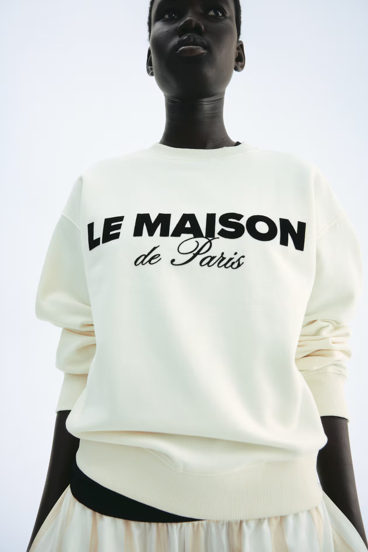 Sweatshirt mit Textmotiv | H&M (DE, AT, CH, NL, FI)