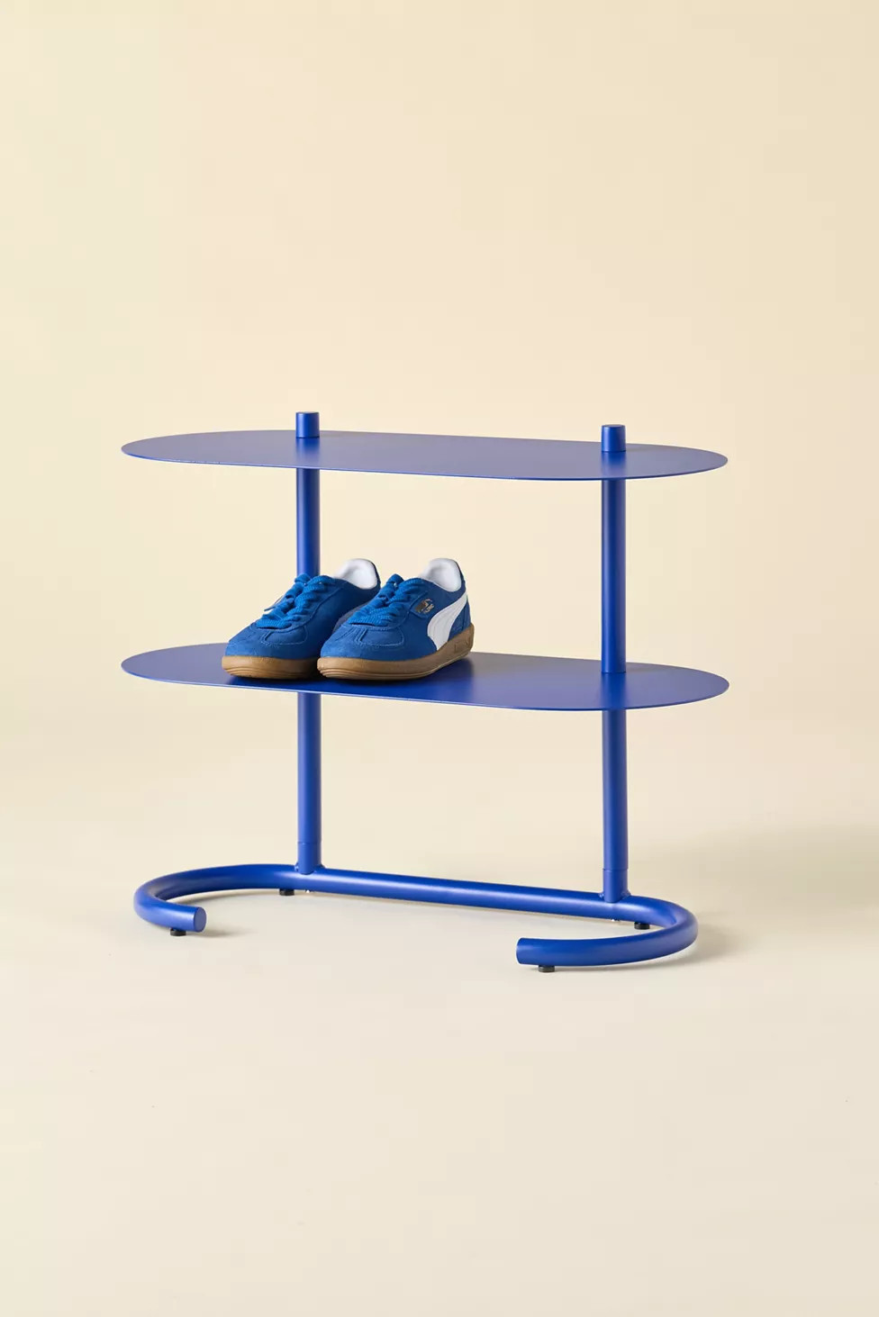 Ollie 2-Tier Iron Oval Shoe Rack | Urban Outfitters (US and RoW)
