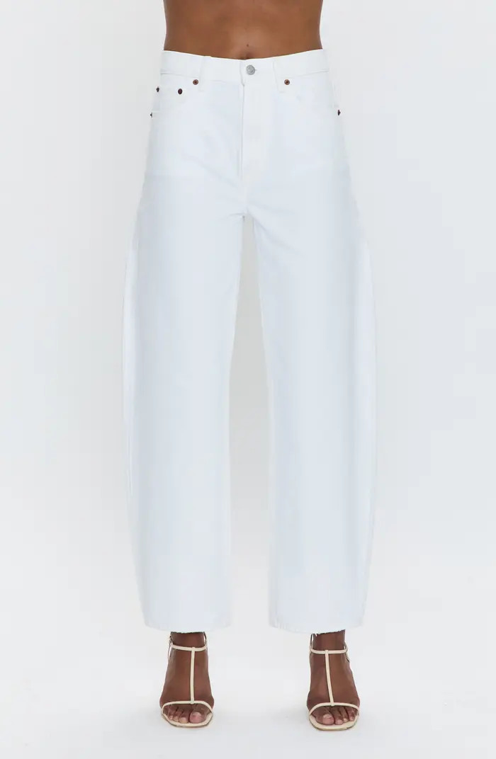 Wes High Waist Barrel Jeans | Nordstrom