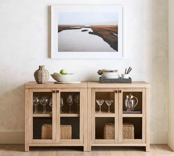 Modern Farmhouse Display Console (68") | Pottery Barn (US)