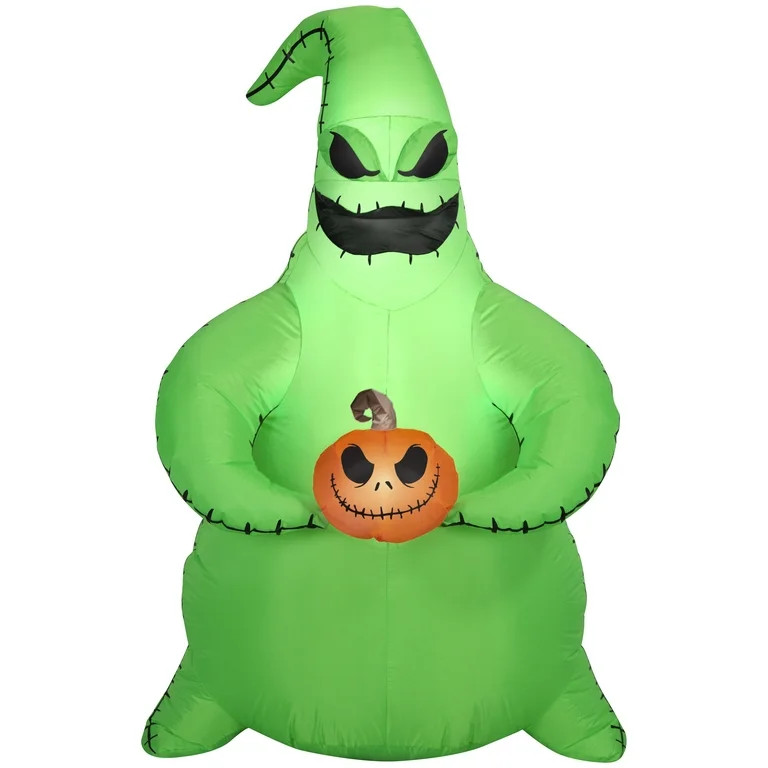 Halloween Airblown Yard Inflatables Oogie & Jack Pumpkin Head 39.37 in x 28.34 in x 59.84 in 3.10... | Walmart (US)