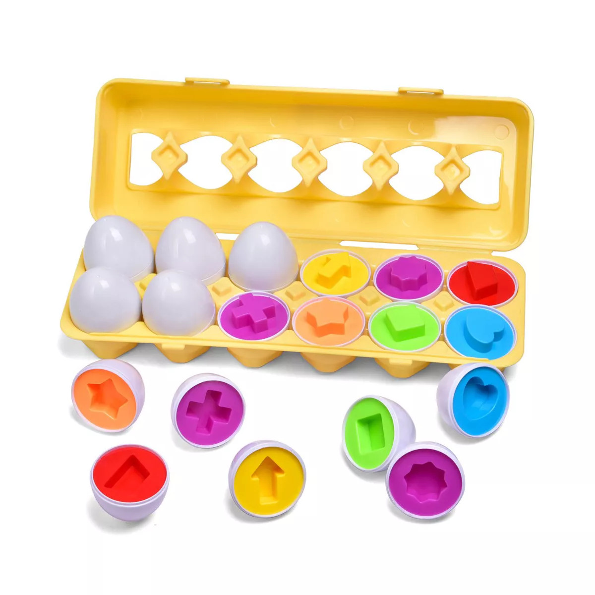 Fun Little Toys 12 PCS Sort & Match Egg Game | Target