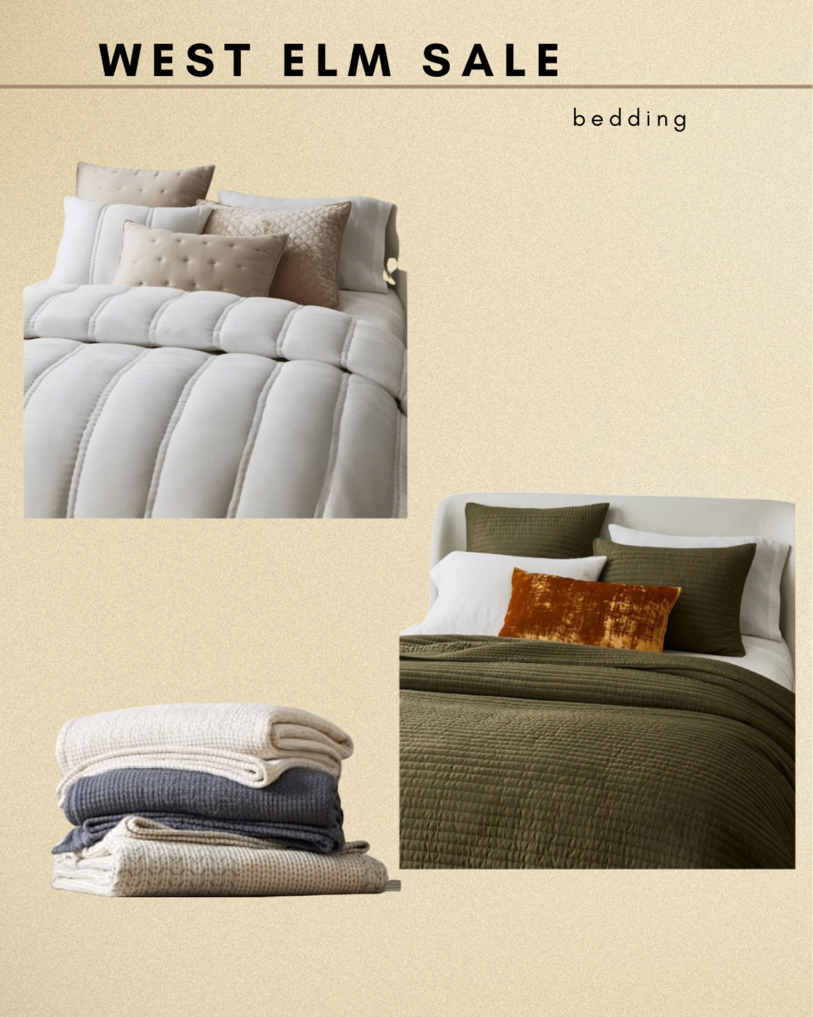 Bedding//home//west elm//home finds//sale//

#LTKsalealert #LTKSeasonal #LTKhome
