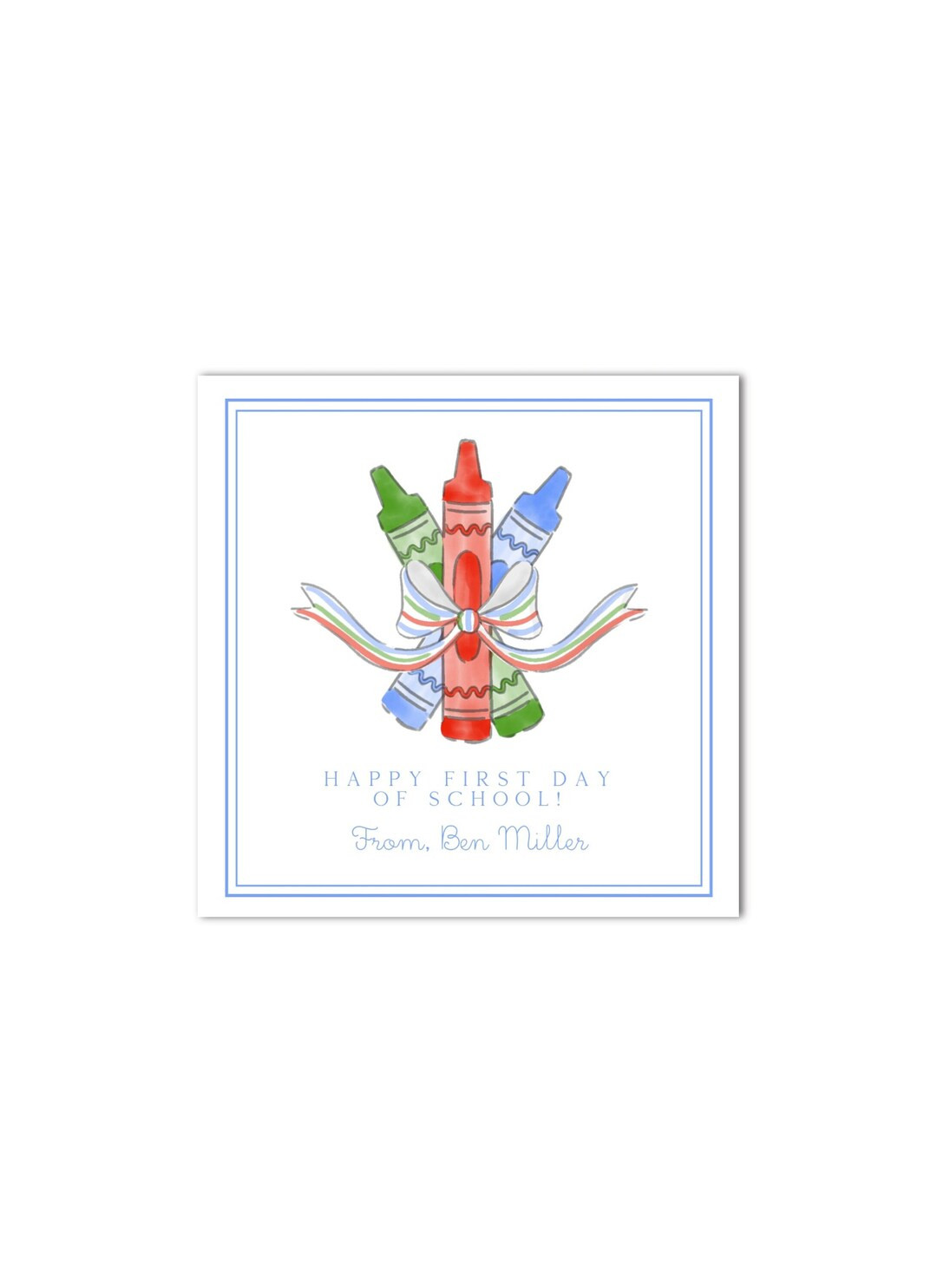 Printable Teacher Appreciation Gift Tag | End of Year Teacher Gift, Crayon Gift Tag, School Gift;... | Etsy (US)