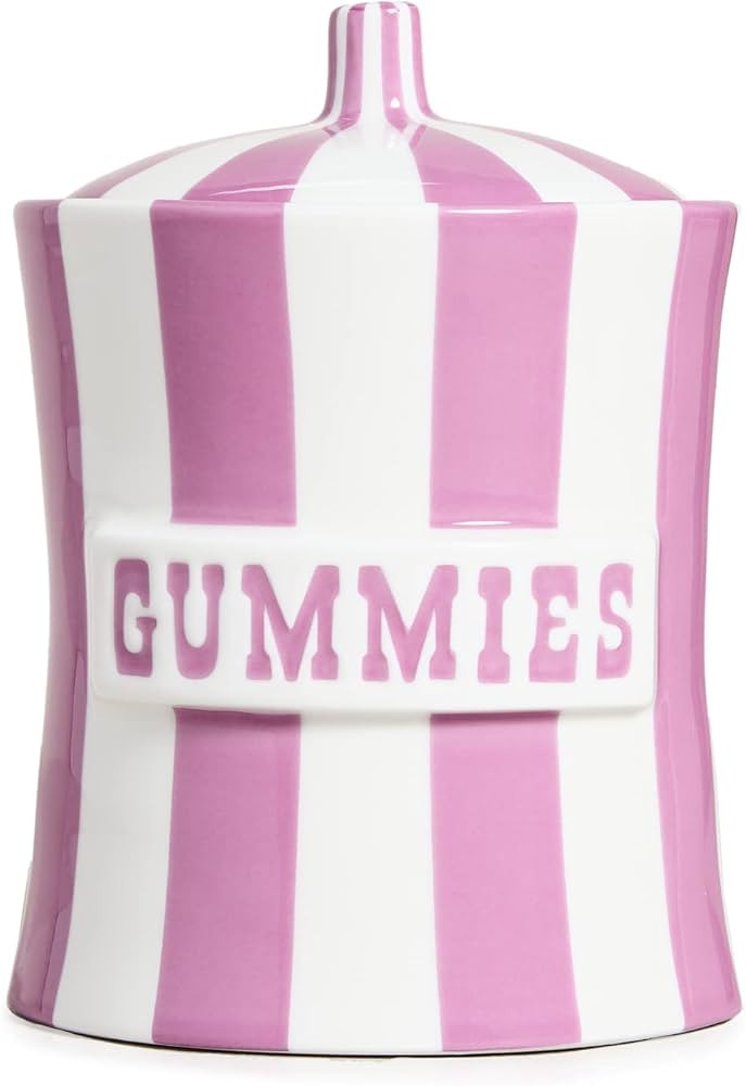 Jonathan Adler Purple Ceramic Canister | Vice Canister - Gummies | 6.75" H | Amazon (US)