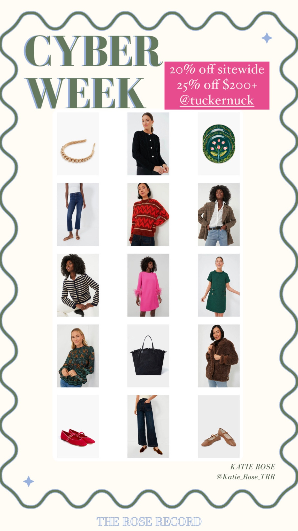 Tuckernuck 20% - 30% off 

#LTKHoliday #LTKCyberWeek #LTKGiftGuide