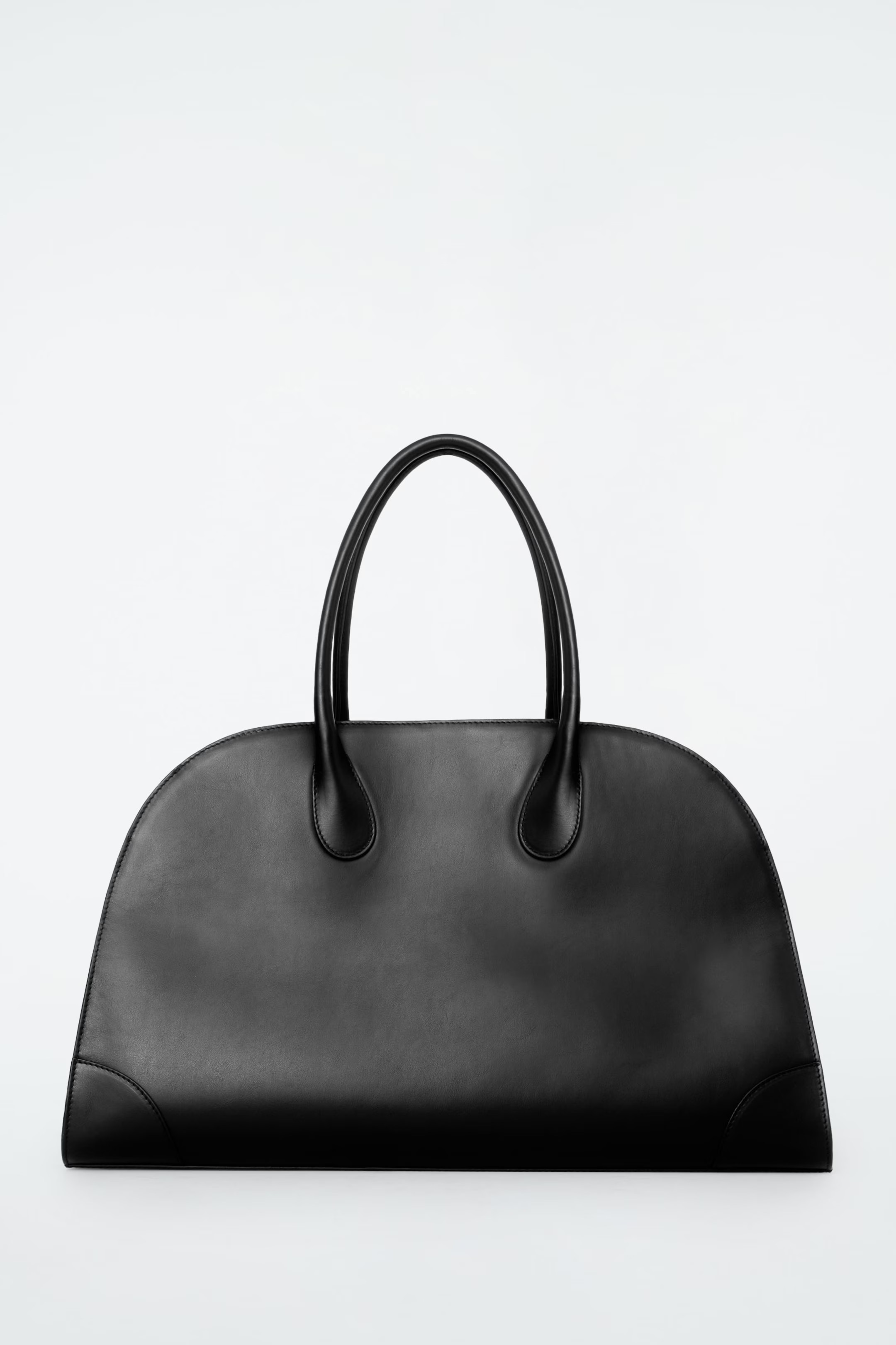 STUDIO BOWLING BAG - LEATHER - BLACK LEATHER | COS UK