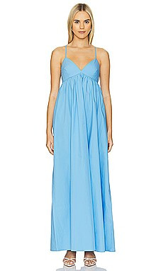 Susana Monaco Poplin Maxi Dress in Miku from Revolve.com | Revolve Clothing (Global)