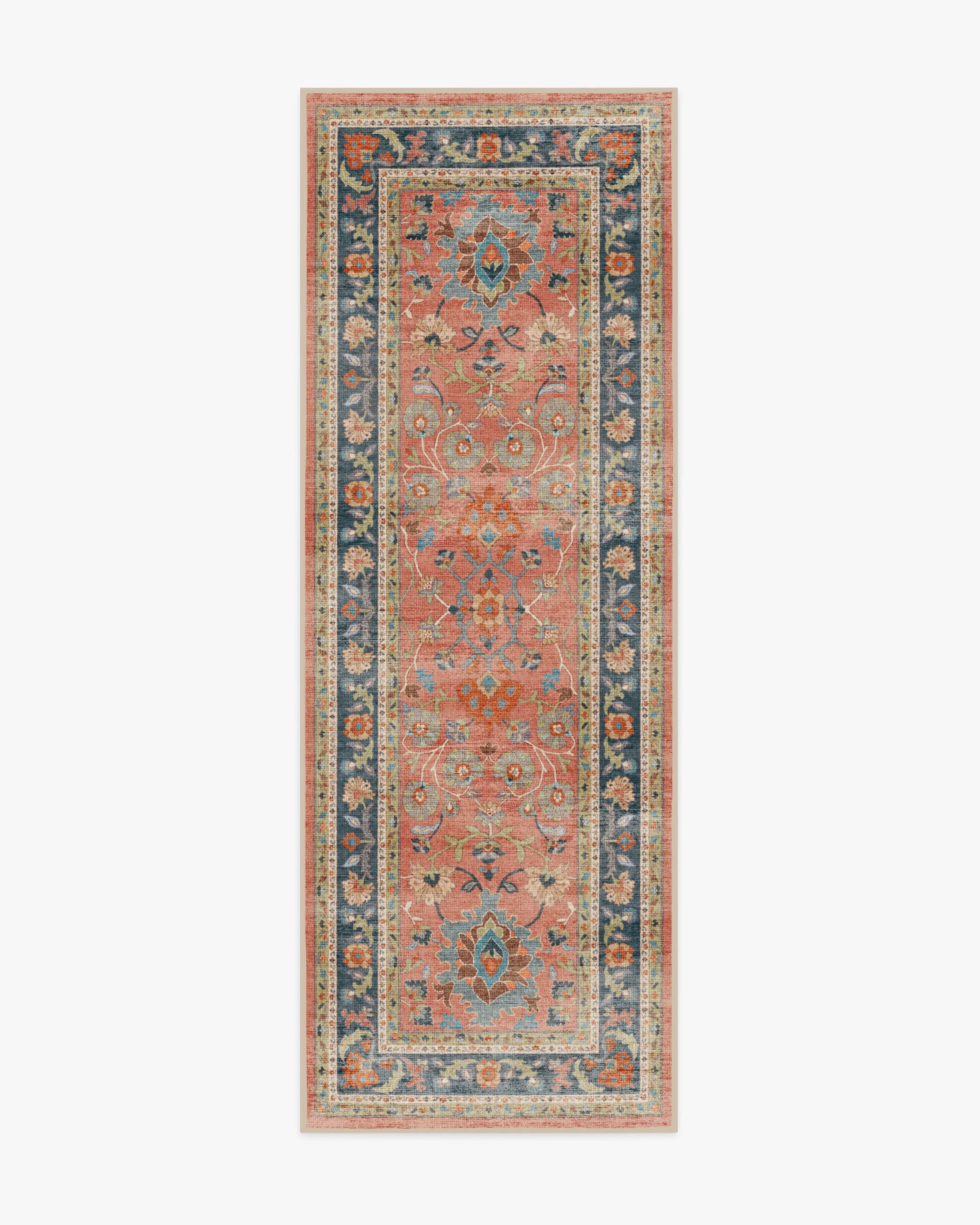 Calabria Coral Multicolor Rug | Ruggable