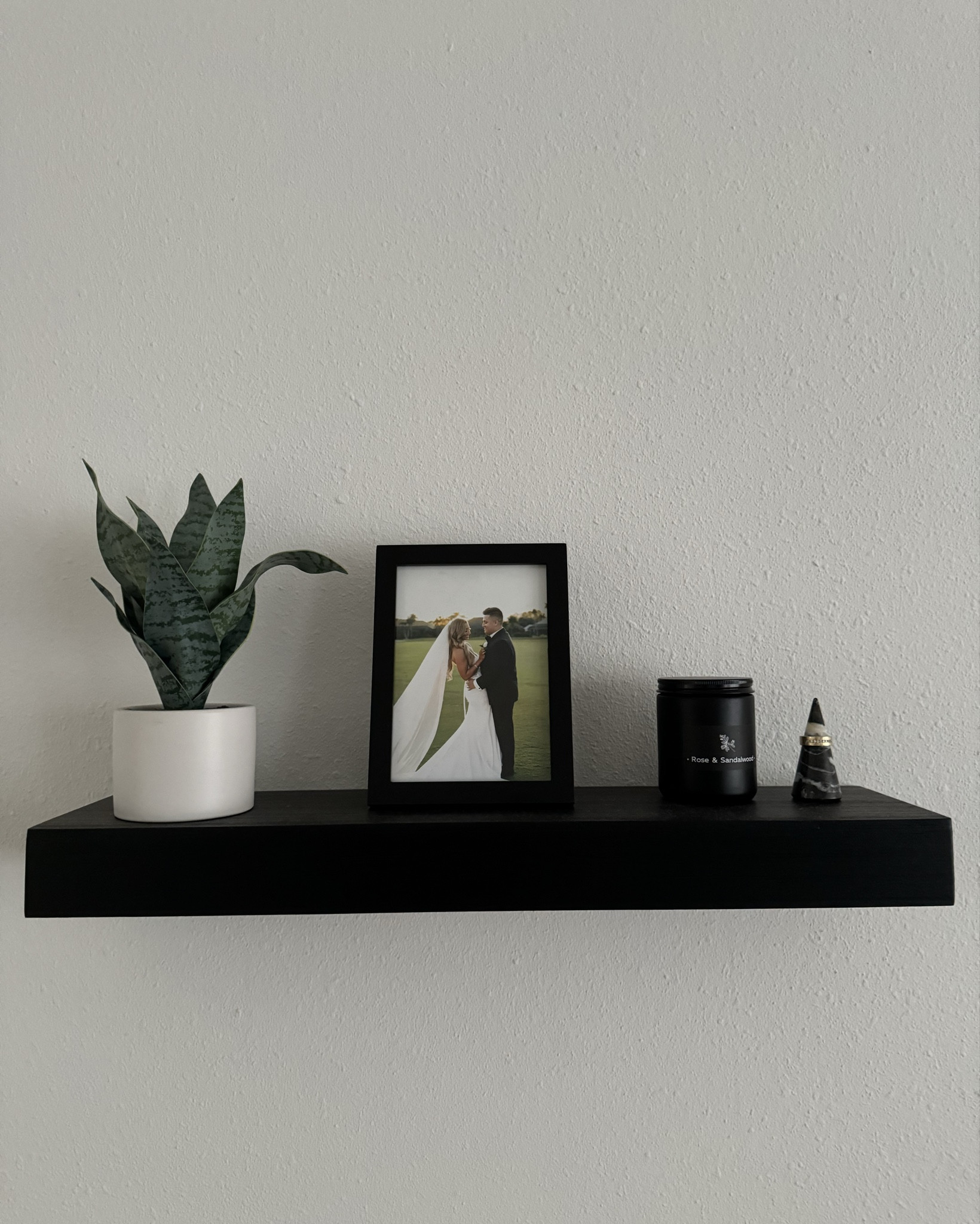 Floating Shelves perfect home decor! These are above our nightstands in our bedroom. Such a nice classic touch, also small plant decor and photo frames are from target too! Everything same brand Threshold :)

#LTKfindsunder50 #LTKhome #LTKxTarget