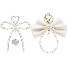 SMUOBT Bow Keychain Key Chains for Women Bowknot Key Ring Car Keychain Purse Keychain Bow Purse A... | Amazon (US)
