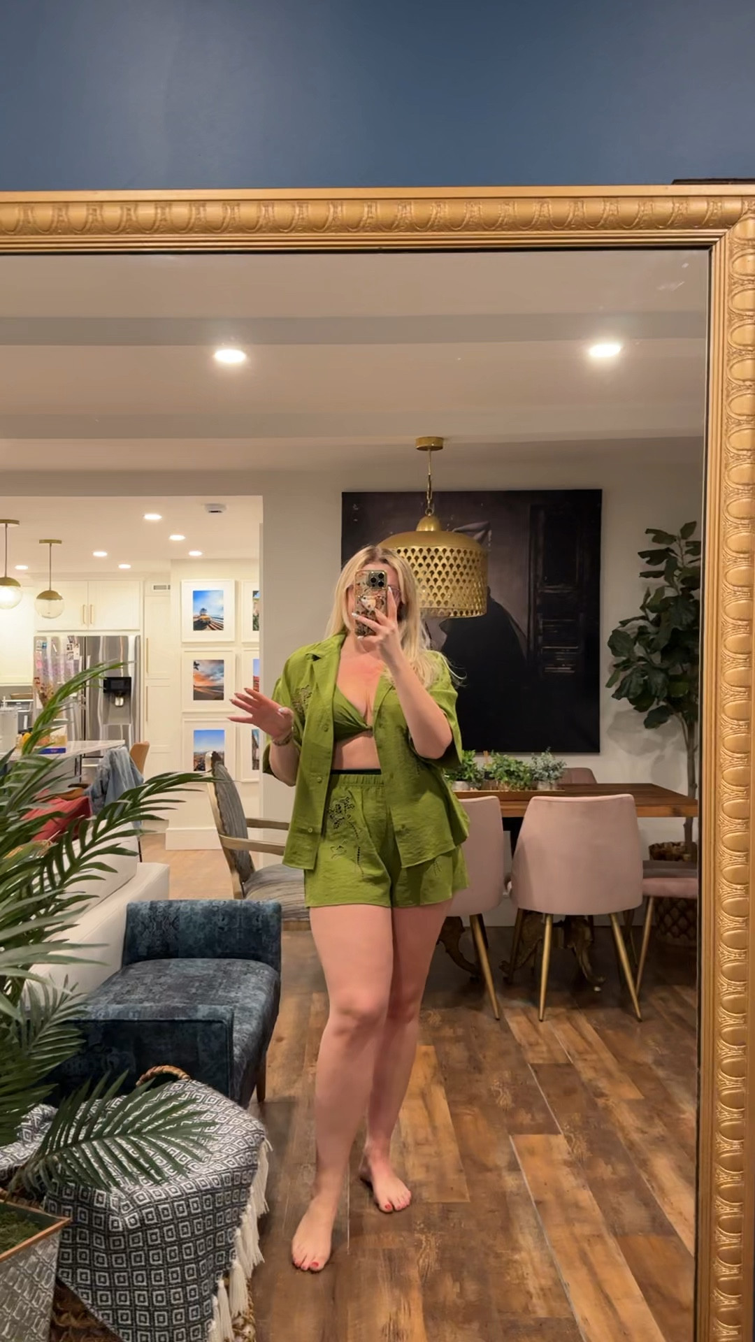 True to bra size too, large in the top & shorts. Vacation outfits beach, resort wear 2026, travel outfits, midsize swimwear

#LTKSwim #LTKMidsize #LTKTravel