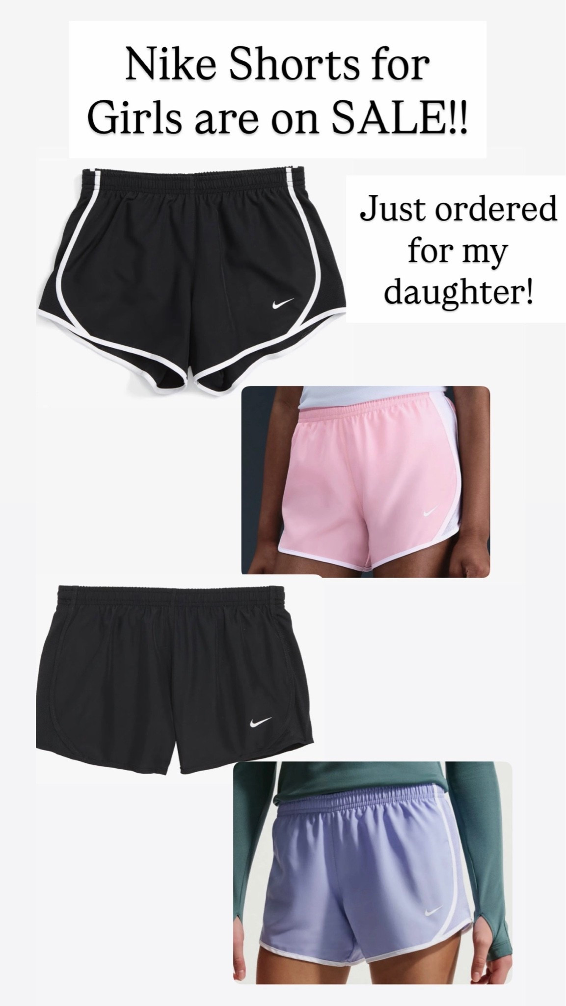 Nike shorts are only sale for girls

#LTKKids #LTKSaleAlert