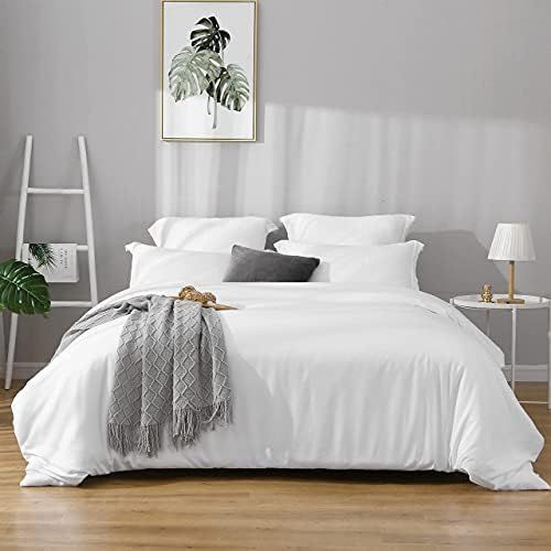 Duvet Covers King Size - Ultra Soft and Breathable Bedding King Comforter Sets Washed Microfiber 3 P | Amazon (US)