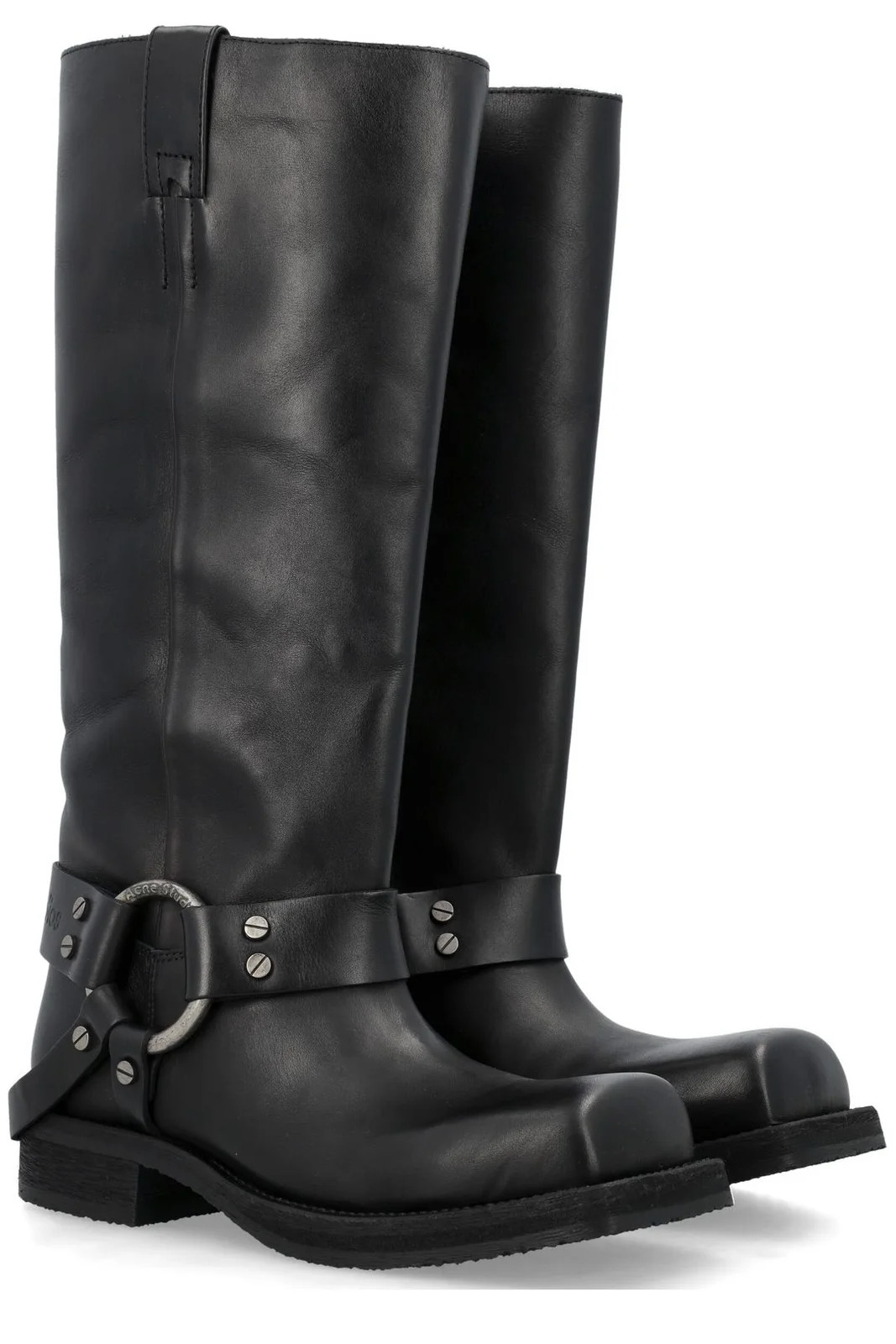 Acne Studios Buckle Boots | Cettire Global