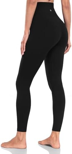 HeyNuts Yoga Pro Leggings 25'', Buttery Soft High Waisted 7/8 Lounge Yoga Pants | Amazon (US)