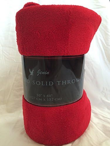 Ultra Soft Cozy Plush Fleece Warm Solid Colors Traveling Throw Blanket 50" X 60" (127 Cm X 152 Cm... | Amazon (US)
