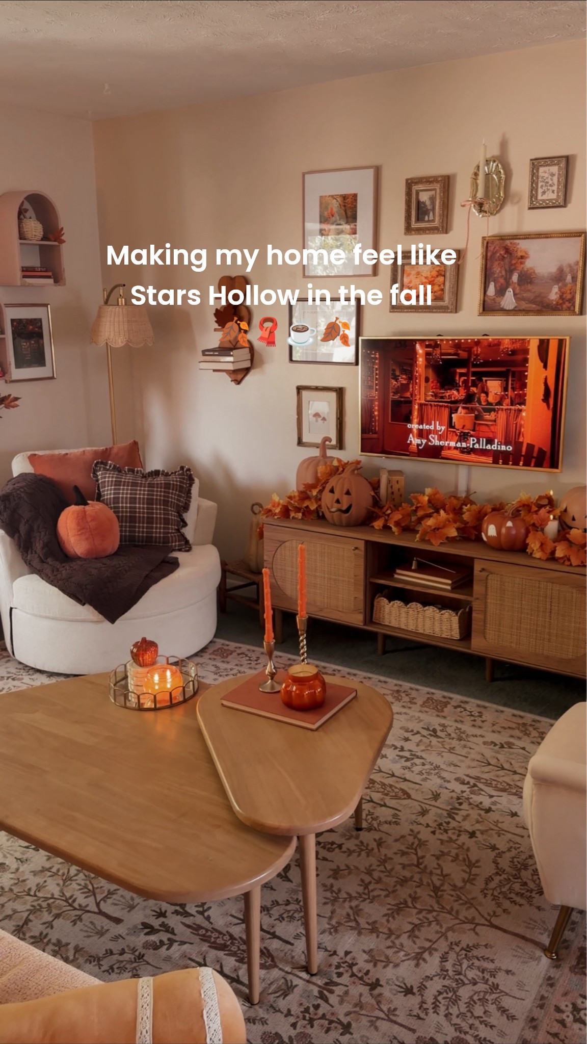 Love making my home feel like Stars Hollow during the annual autumn festival 🍁🧣🍂🎃 linking my favorite cozy fall decor finds!

#LTKSeasonal #LTKTall #LTKHome