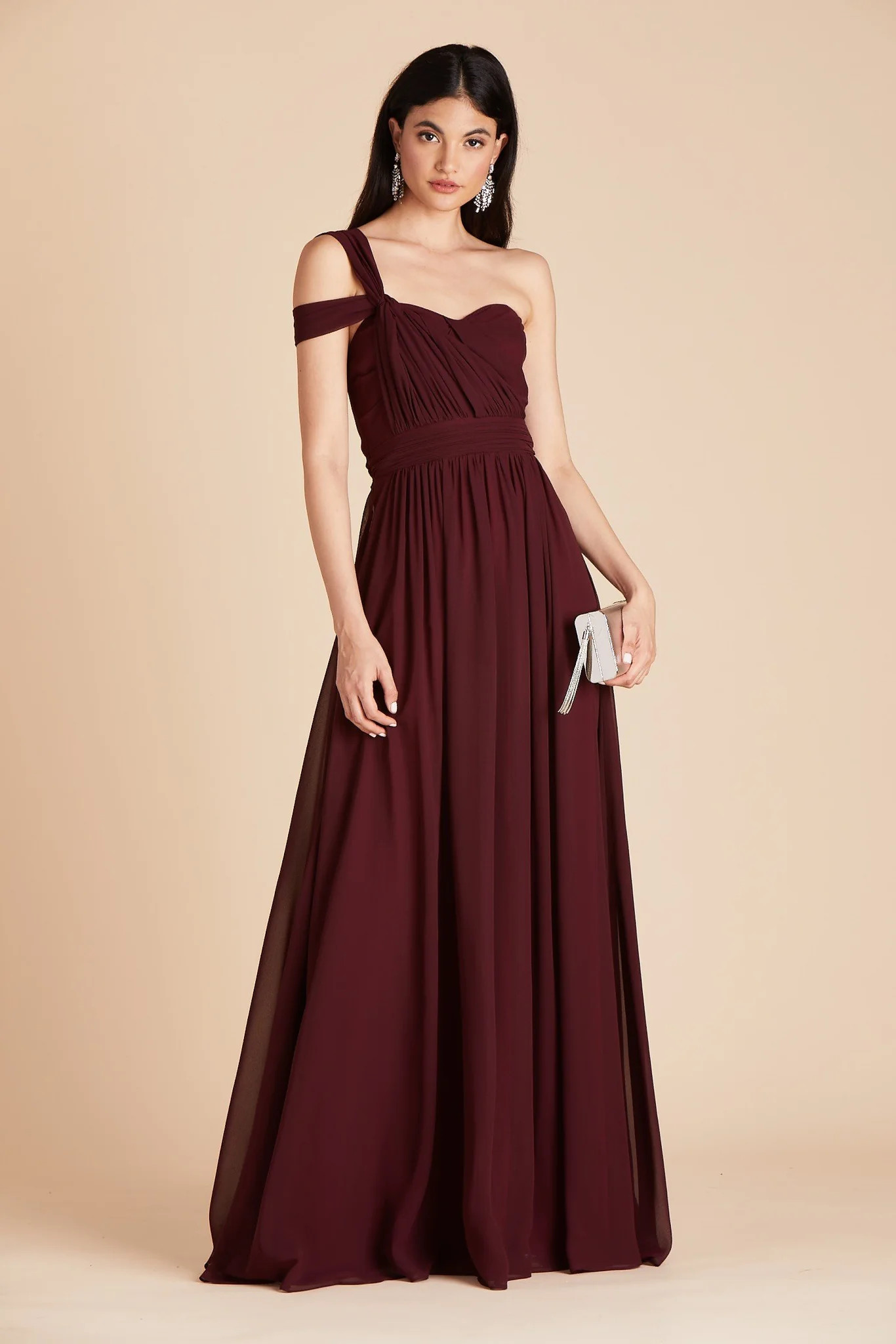 Grace Convertible Dress - Cabernet | Birdy Grey
