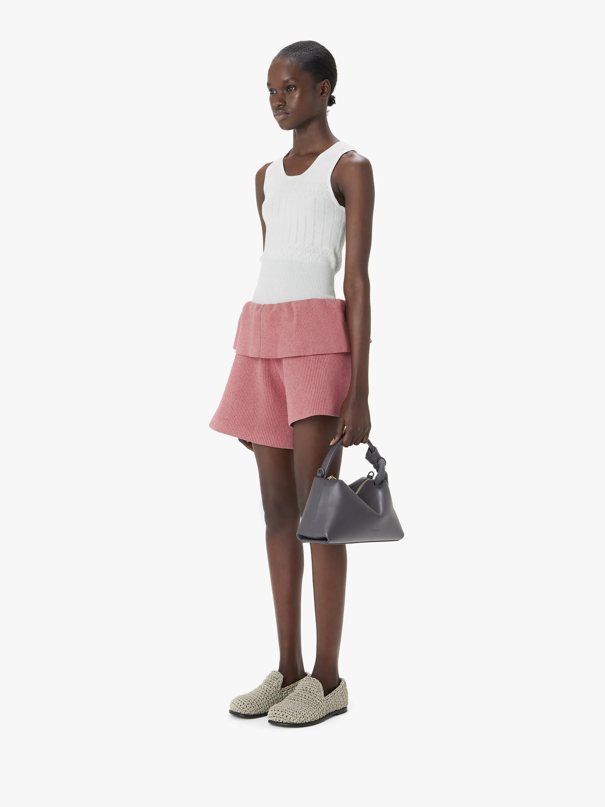 FOLD OVER ASYMMETRIC SHORTS | JW Anderson