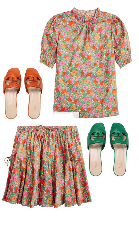 #jcrew #jcrewsale #springsets #summersets #matchingsets #gucci #guccisandals #gucciflats 