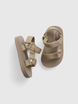 Baby Canvas Strap Sandals | Gap (CA)