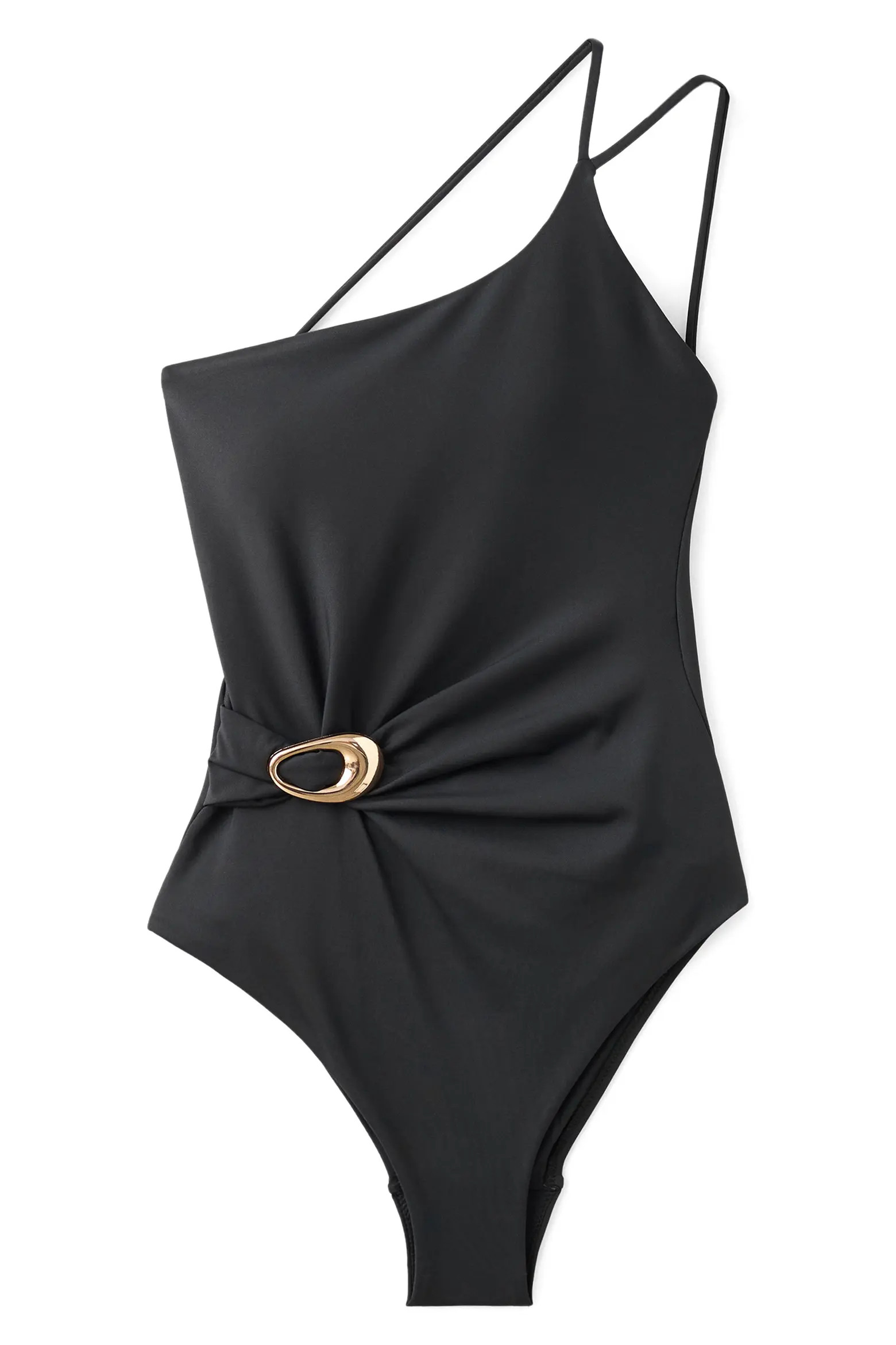 Asymmetric Open Back O-Ring One-Piece Swimsuit (Women) | Nordstrom | Nordstrom