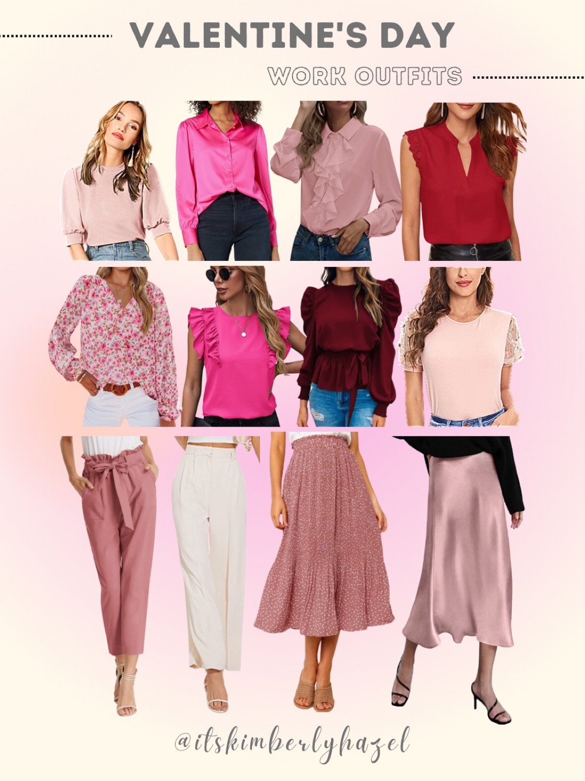 Cute office workwear for Valentine’s Day ! #valentinesday #valentinesdayoutfit

#LTKunder100 #LTKSeasonal #LTKGiftGuide
