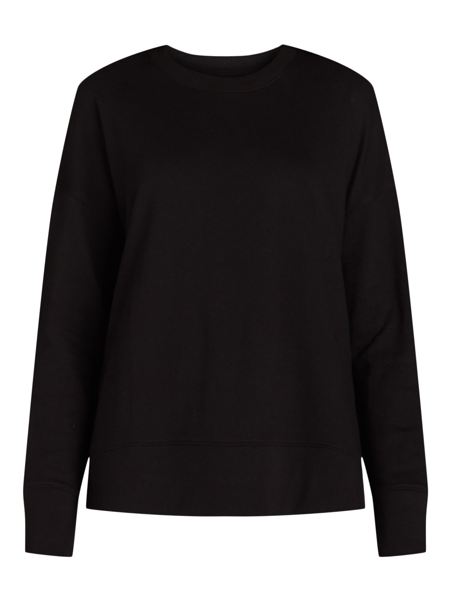 Time and Tru Women’s and Women's Plus Crewneck Sweatshirt with High-Low Hem, Sizes XS-4X - Walm... | Walmart (US)