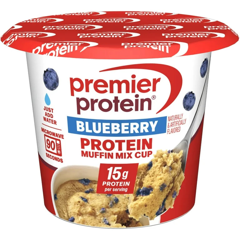 Premier Protein Blueberry Protein Muffin Cup, 2.3 oz | Walmart (US)