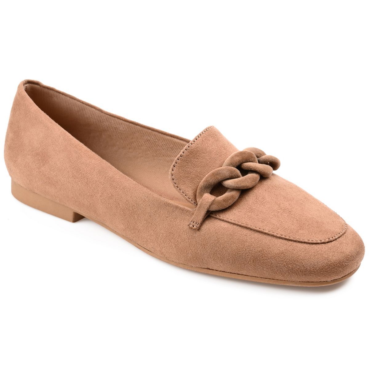 Journee Collection Womens Cordell Tru Comfort Foam Slip On Square Toe Loafer Flats | Target