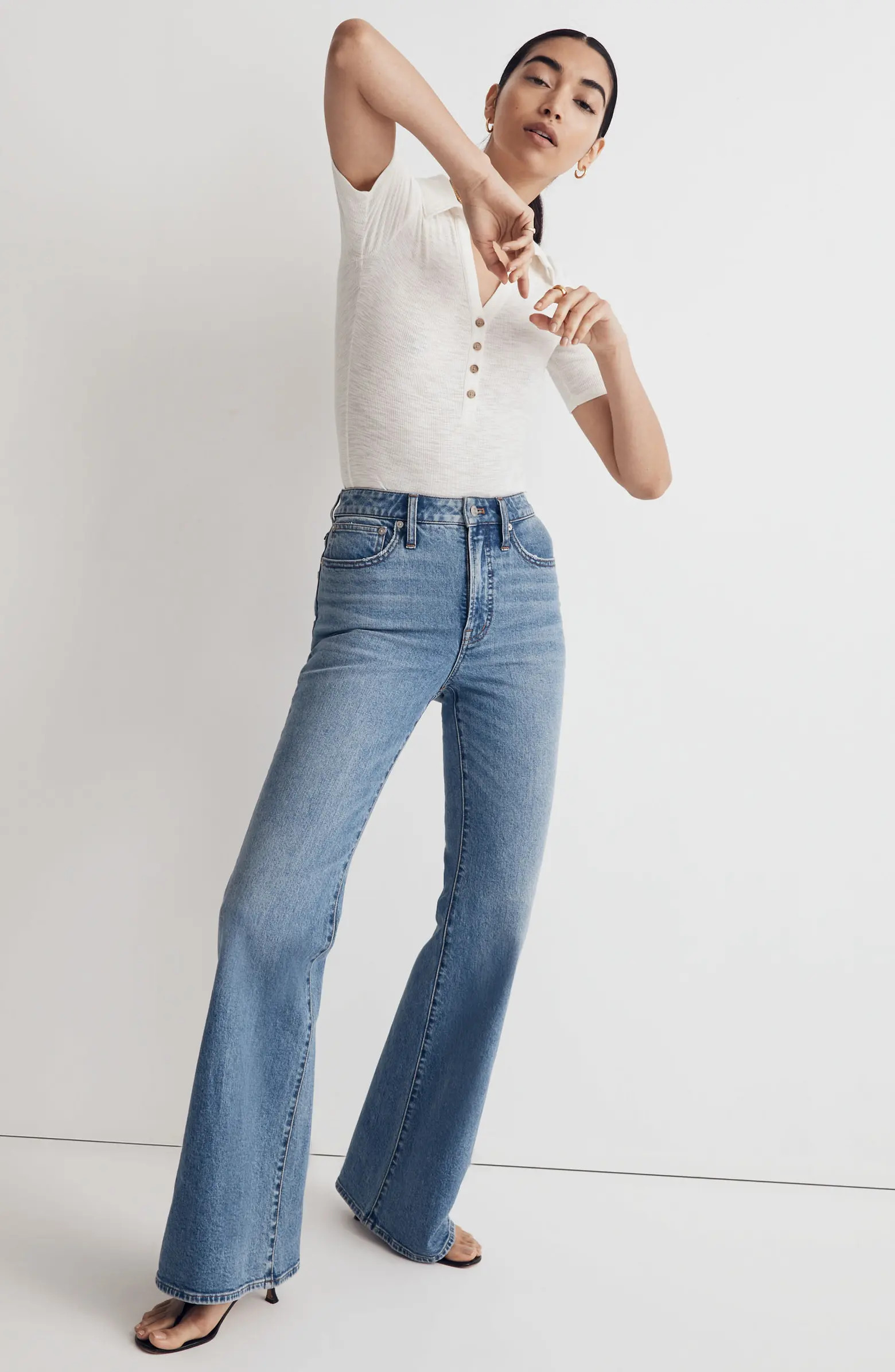 The Perfect Vintage High Waist Flare Jeans | Nordstrom