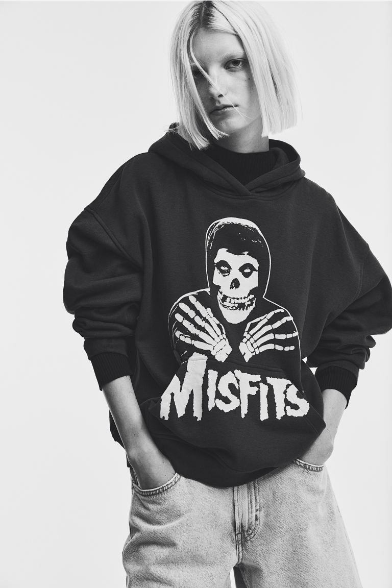 Oversized Hoodie with Motif | H&M (US + CA)
