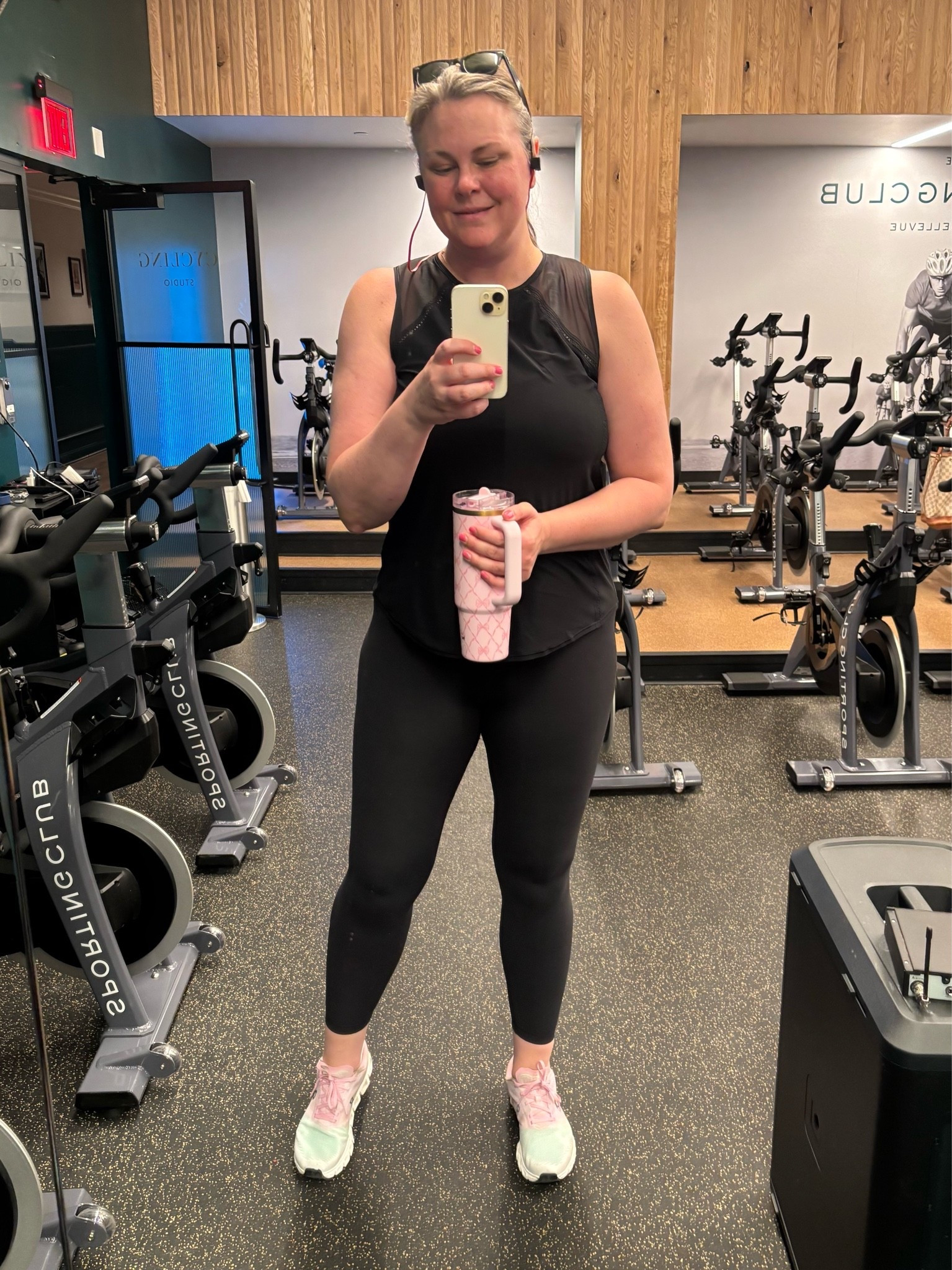 Today’s sweatfit for spin class 🚲

#LTKfitnessgoals #LTKselfcare #LTKActive