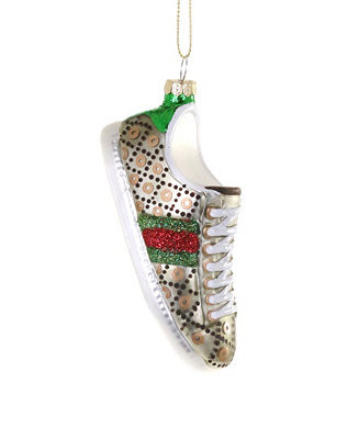 Cody Foster & Co. Luxe Sneaker Glass Ornament - Macy's | Macy's